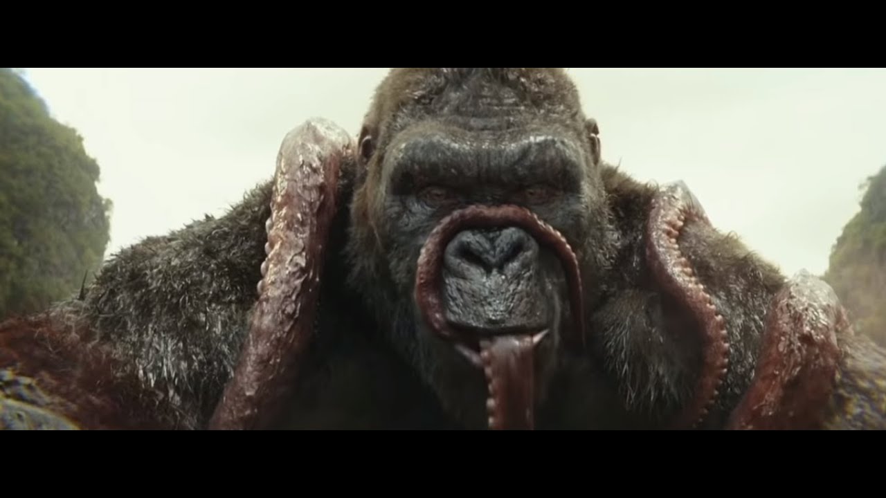 Kong ve Dev Ahtapot D&ouml;v&uuml;ş&uuml;. | Kong