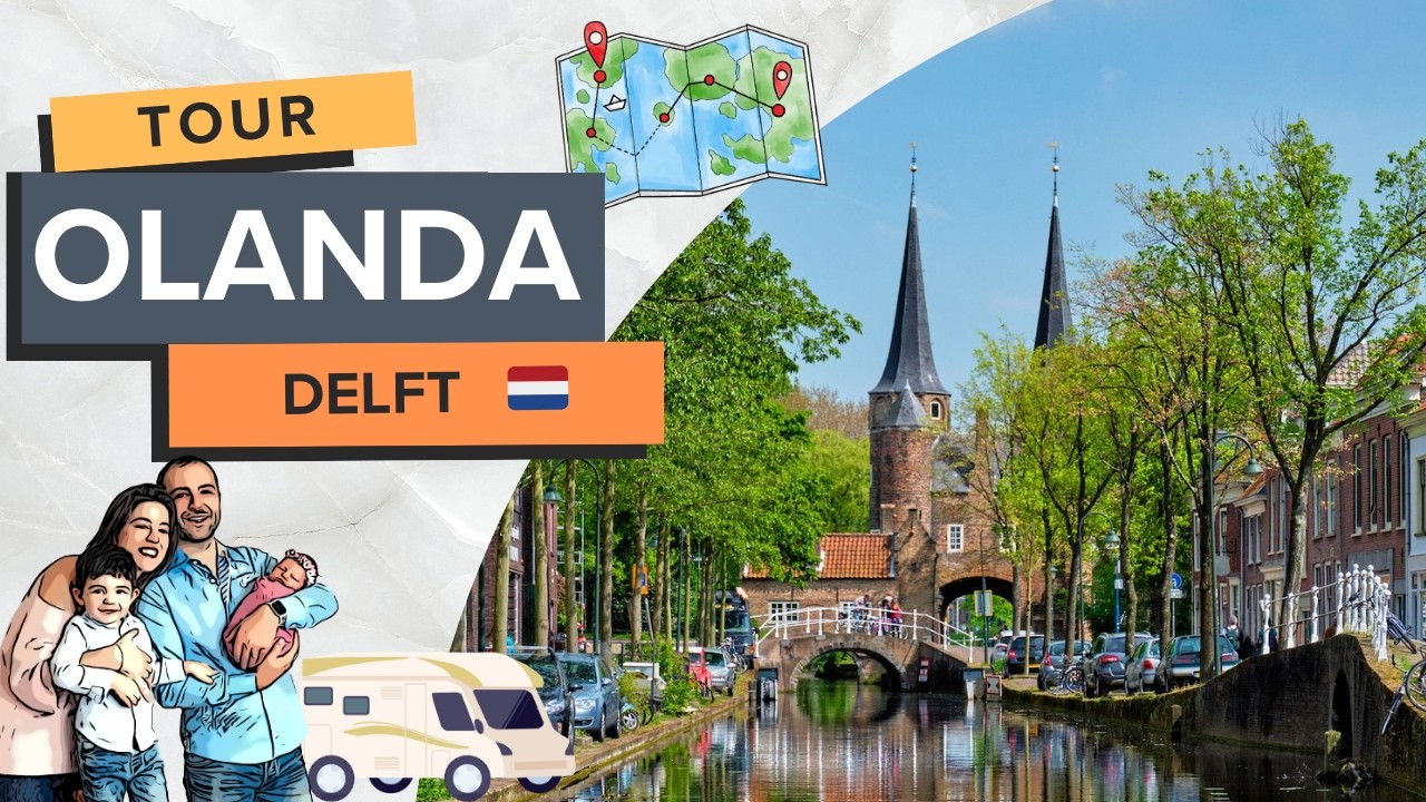 09. Delft, tra canali, storia e fascino olandese 🇳🇱