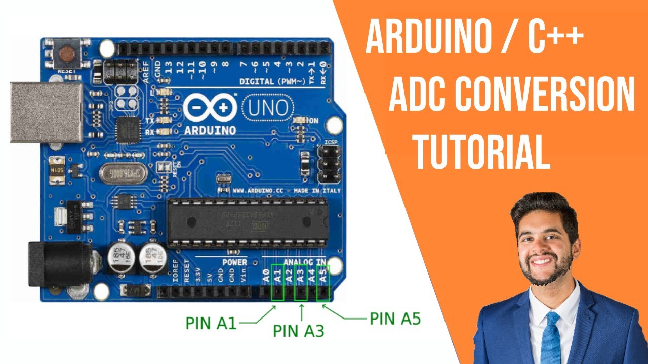 Arduino Tutorial: Register Programming | Analog to Digital Conversion | Multiple Channels