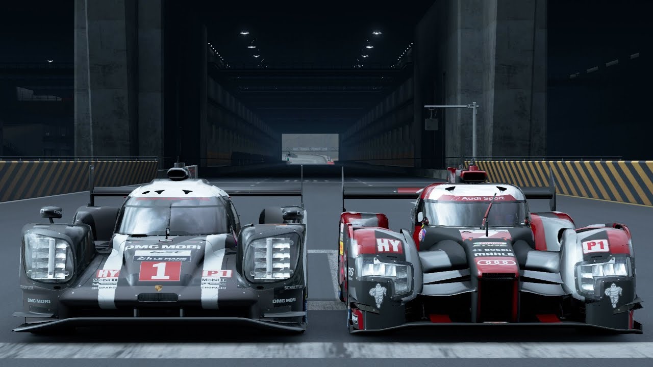 Gran Turismo Sport Drag Race - Audi R18 vs Porsche 919 Hybrid