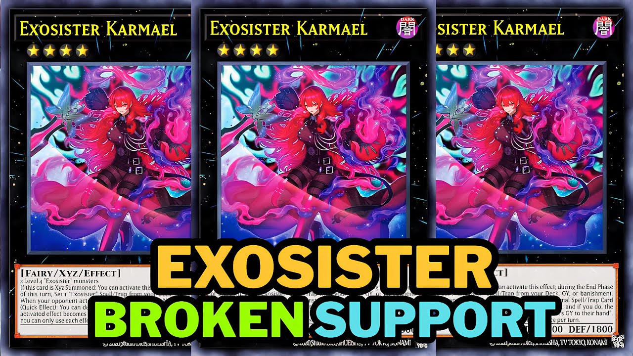 NEW SUPPORT EXOSISTER: 3 BROKEN COMBOS YOU NEED KNOW!