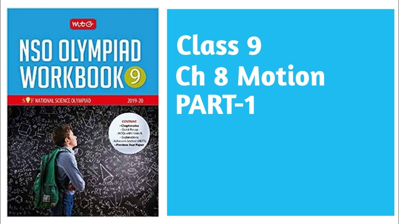 Class 9 Ch 8 Motion | Part-1 | Science Olympiad | NSO