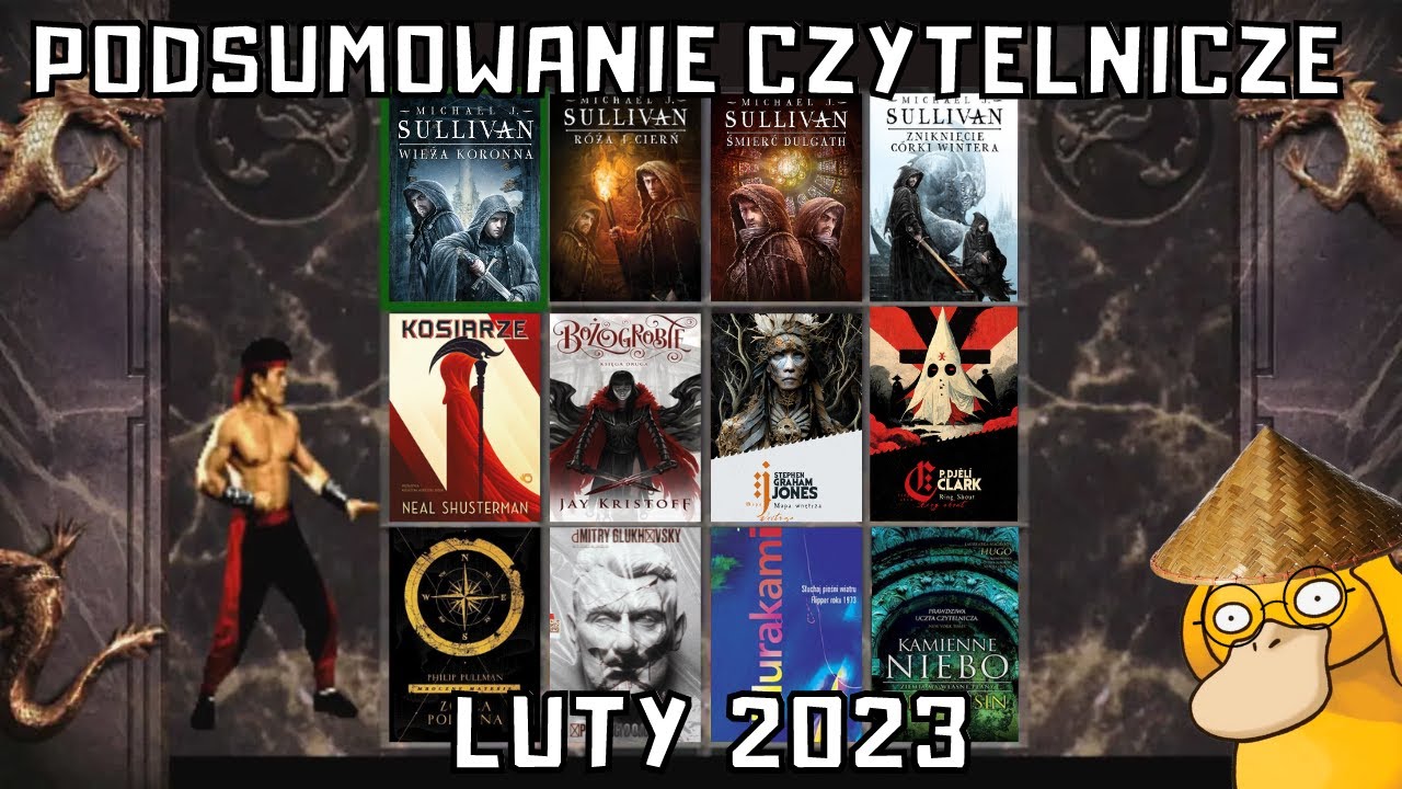 REKORDOWE CZYTELNICZE PODSUMOWANIE - LUTY 2023 📚 (Murakami, Shusterman, Pullman, Kristoff i inni)