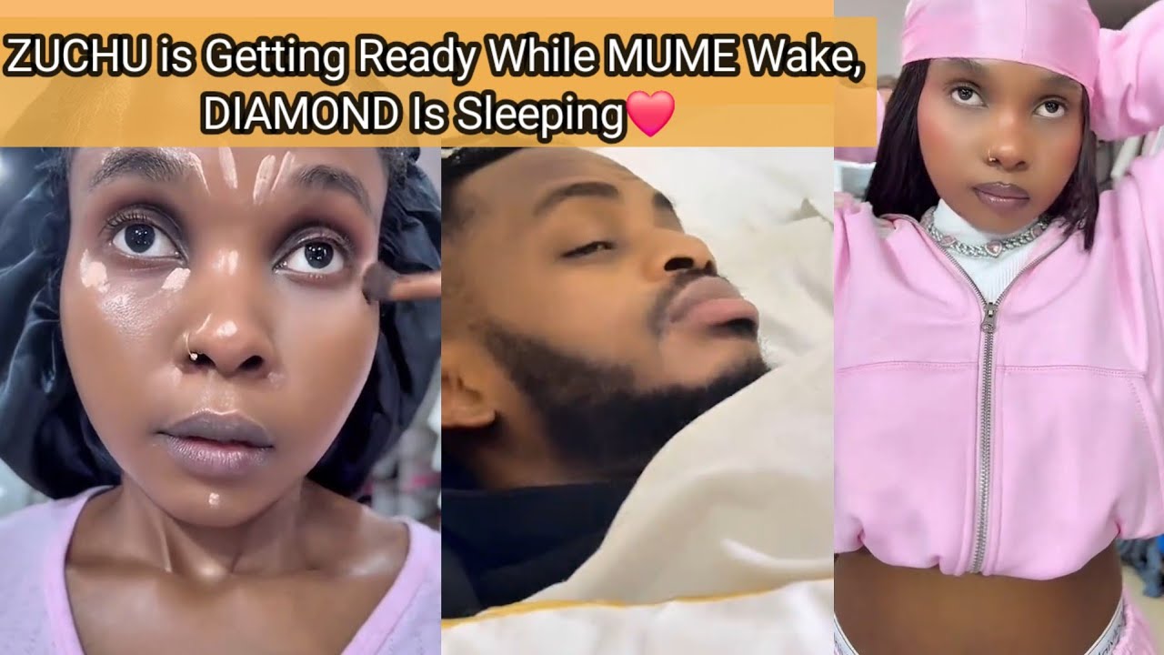 ZUCHU готовится к съёмкам клипа «Amanda», пока DIAMOND спит RAHA JAMANI 😜😍 