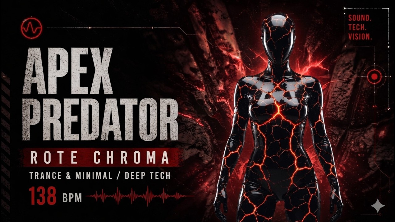 Apex Predator | Rote Chroma | High-Energy Electro Trance 128 BPM