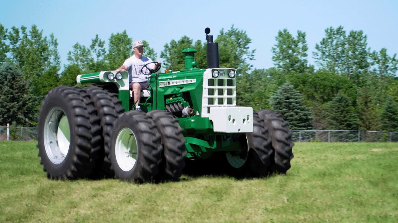 BIG. BEEFY. POWERFUL. The Oliver 2255 With The Caterpillar Diesel Engine! Don't MISS the SOUND!