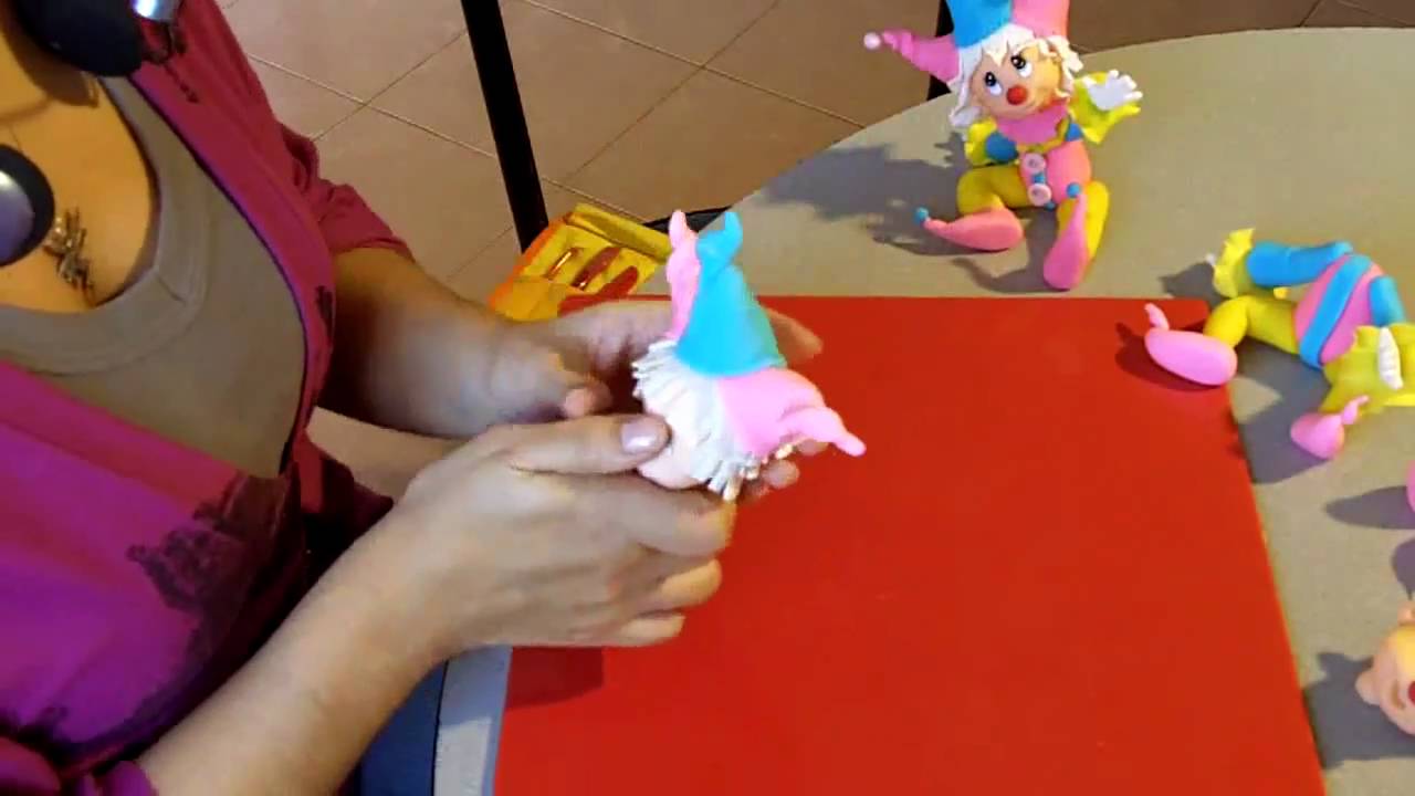 Porcelana Fria Paso a Paso: Payaso Bufón (4de4)
