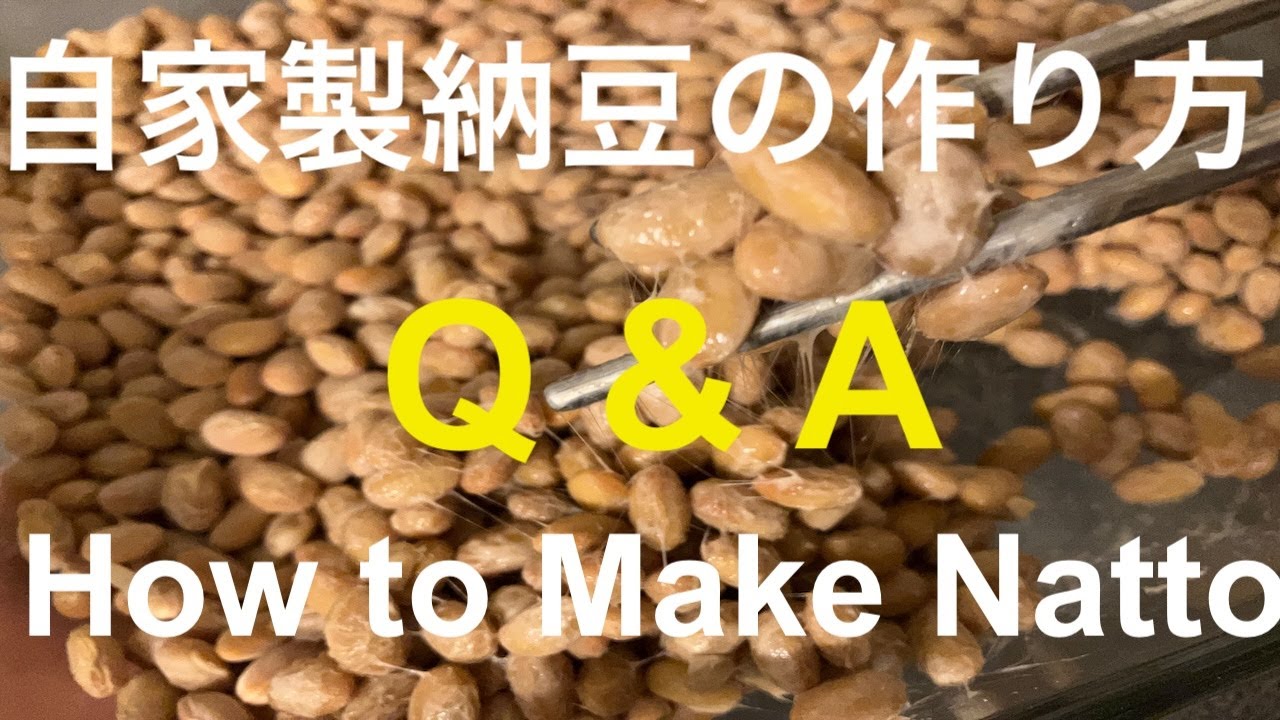 自家製納豆の作り方 Q＆A　皆様のご質問にお答えします！