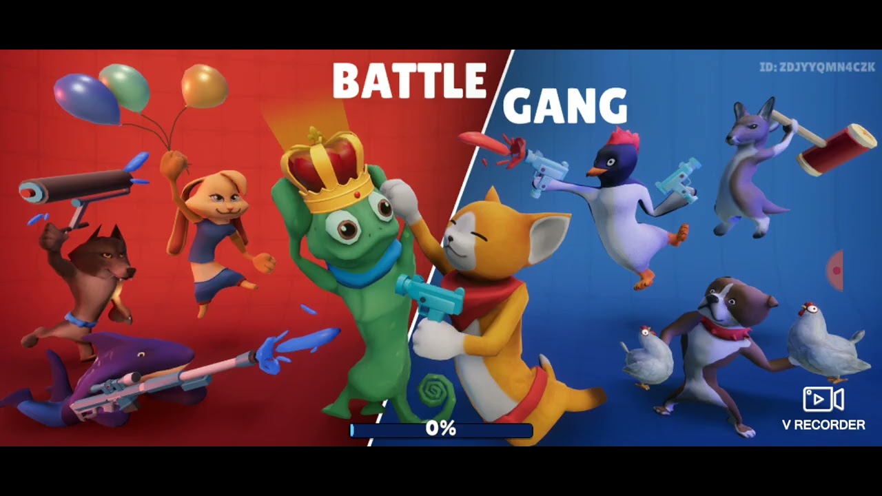 Jogando battle gang 