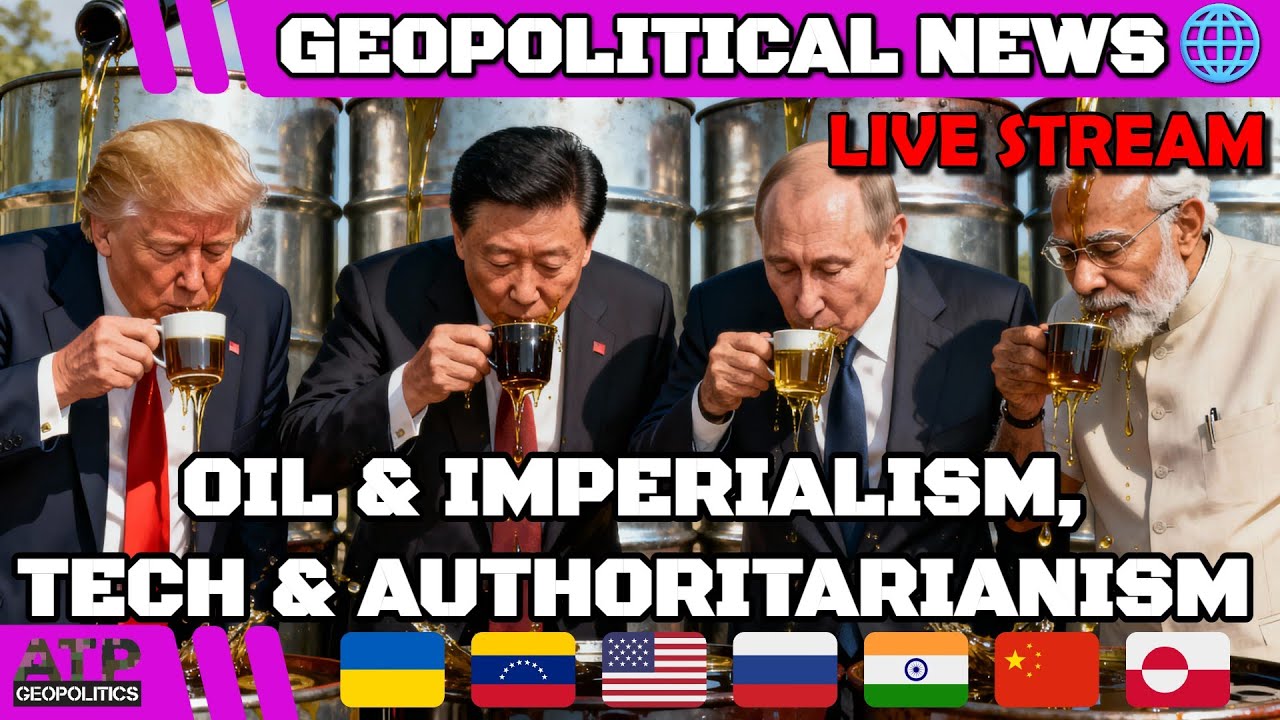 Ukraine War & Beyond 🔴 LIVE STREAM: Geopolitics News - Sanctions, Oil, Greenland, Venezuela, Fed