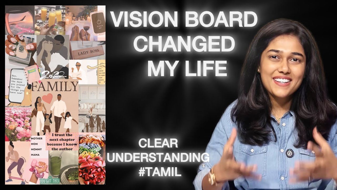 VISION BOARD-best technique.EXPERIMENTED the PERFECT tip, DO it this way. #tamil