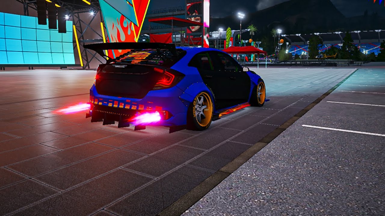 CarX Street 28th Car Honda Civic Type-R (HCR) Full Modification Gameplay 4K(Max Graphics)💥💫