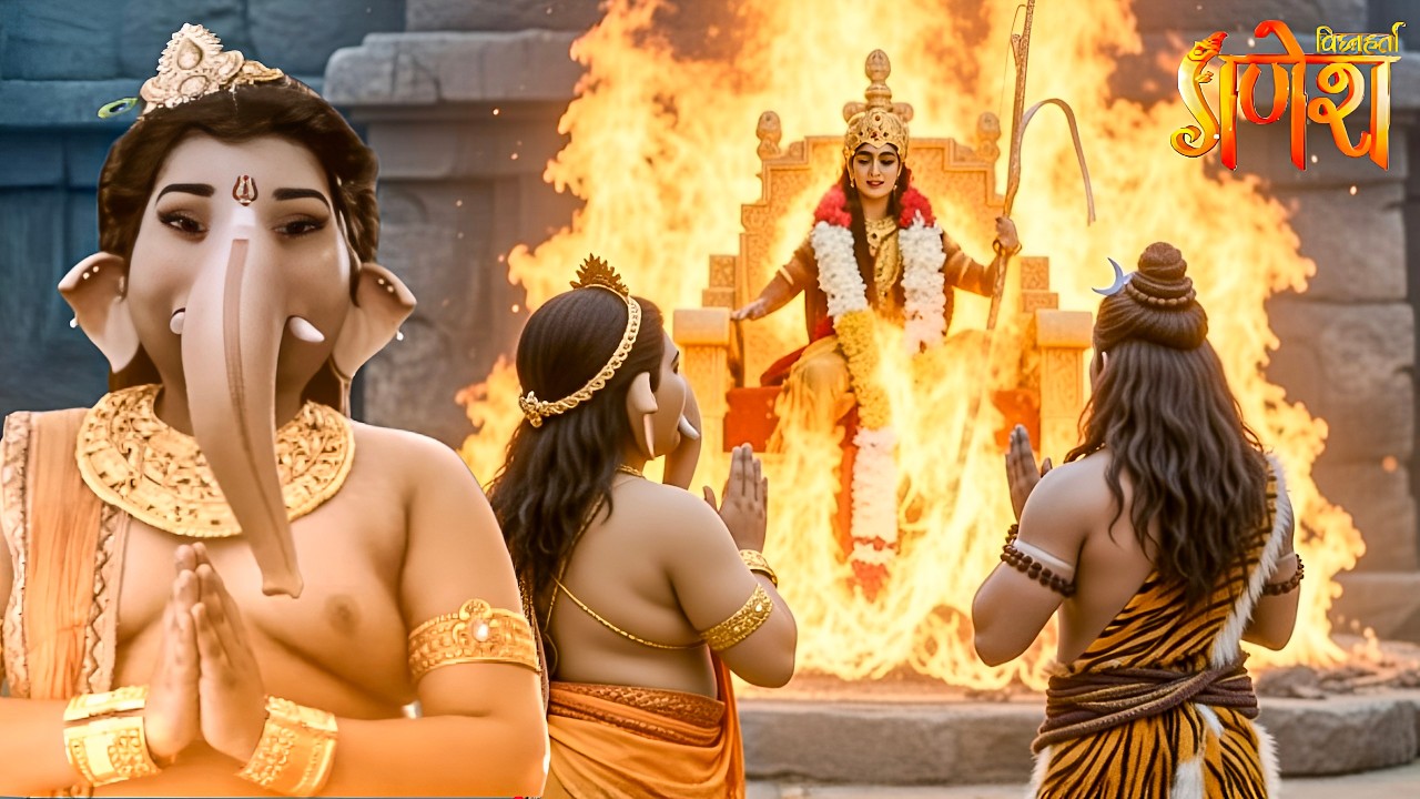 हवन में माता का अद्भुत अवतार || Vighnaharta Ganesha || Latest Episode ||