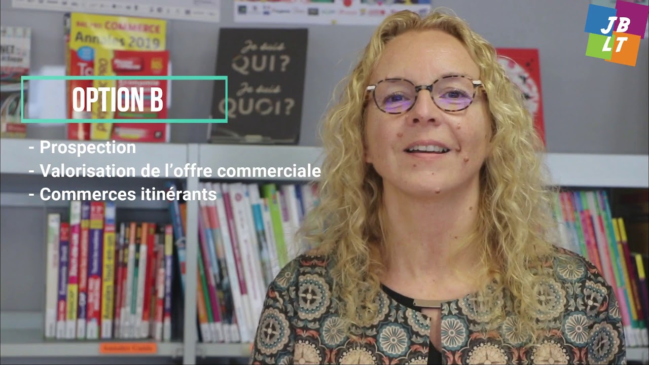 Le BAC Pro Métiers du Commerce et de la Vente au lycée JBLT