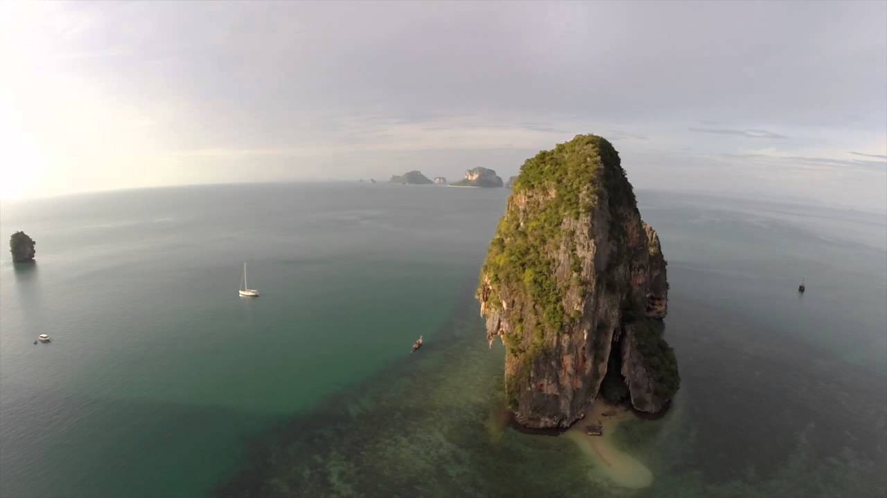 Thailand 2015, Ao Nang beach, Railay Beach, Hong Island. DJI Phantom 2 GoPro 3+ Black