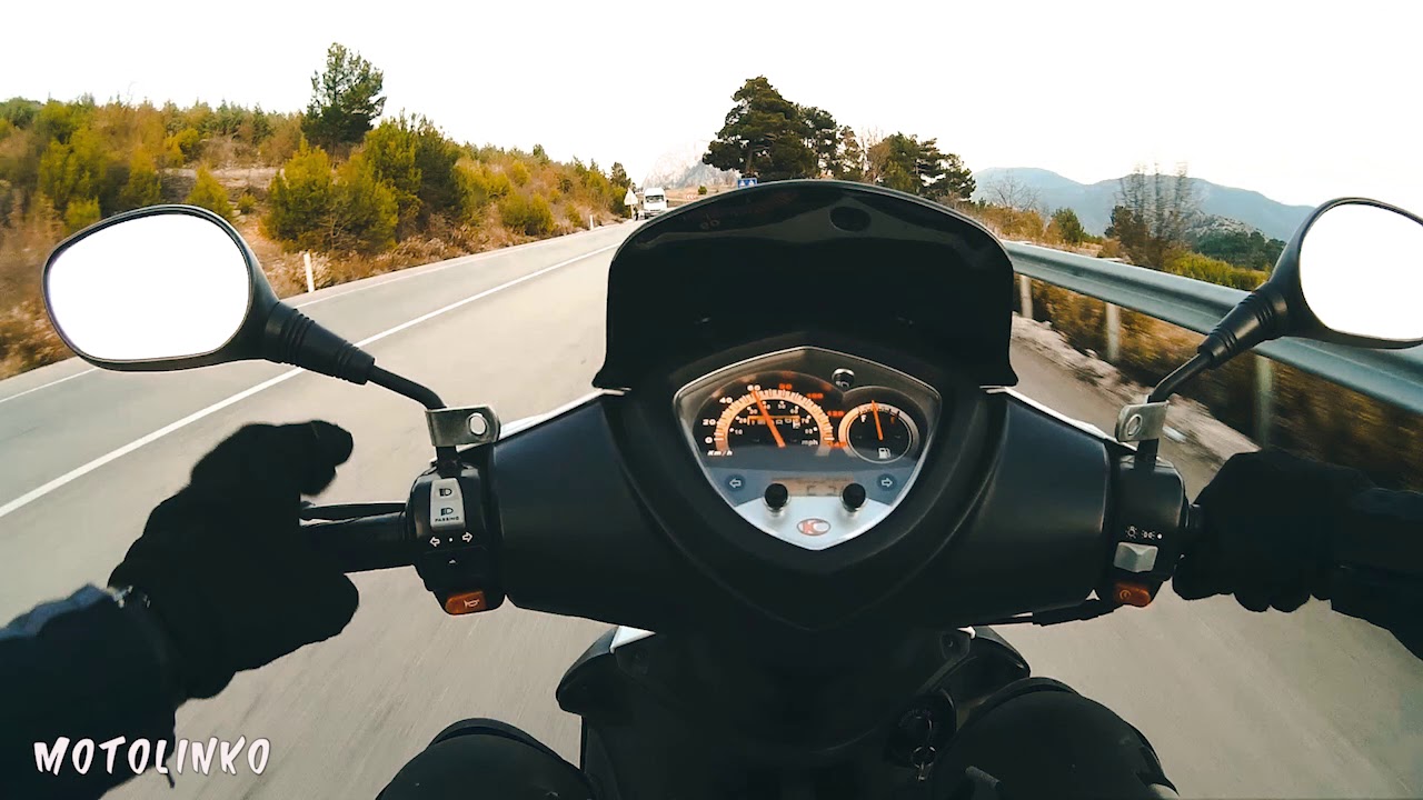 Kymco Agililty City 125   Uzun Dağ Yolu Sürüşü