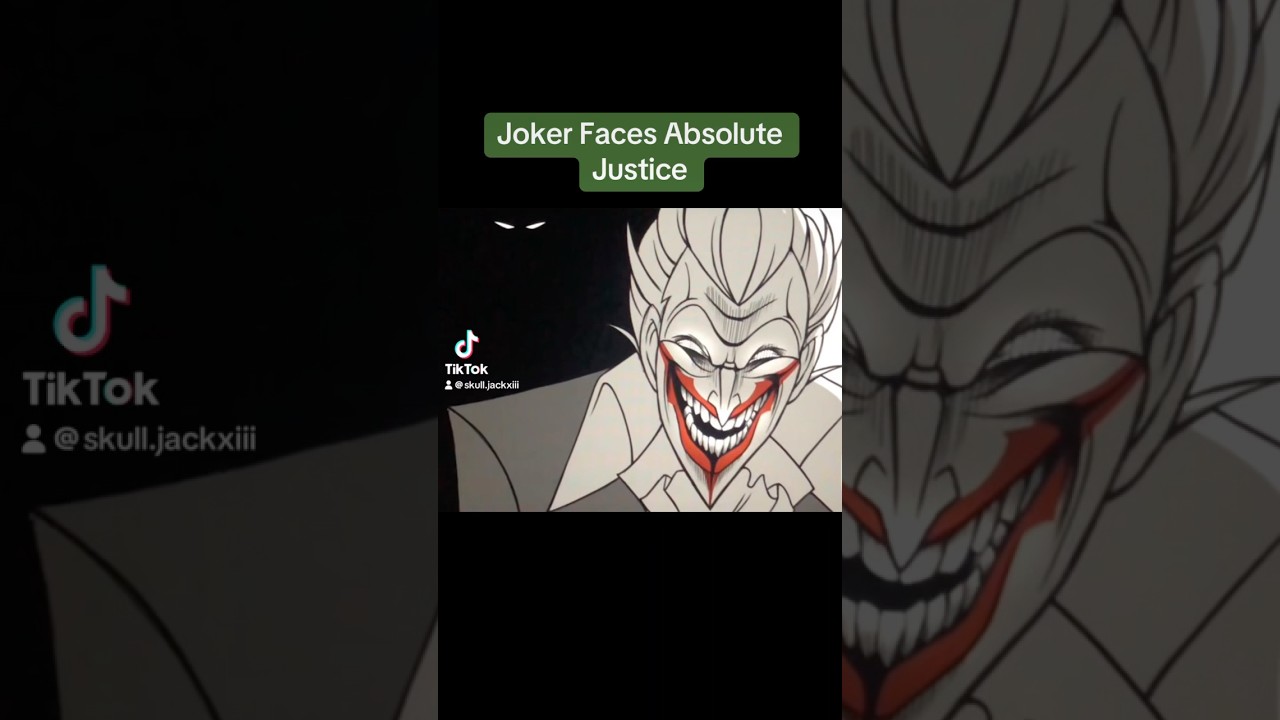 Joker Faces Absolute Justice | #dc #dccomics #fyp #batman #absolutebatman