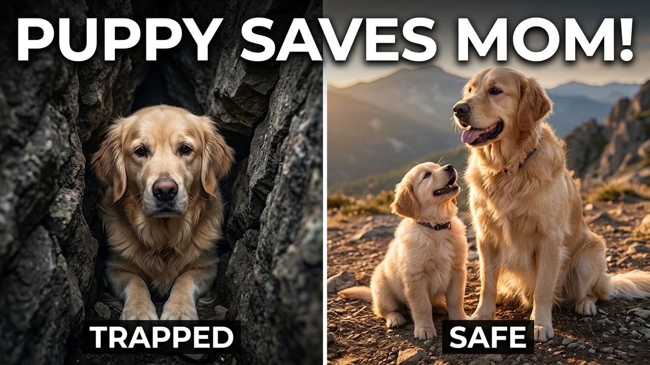 Trapped Mom Dog — Puppy's Cry Saved Her 😭🐾 | React to Rescue