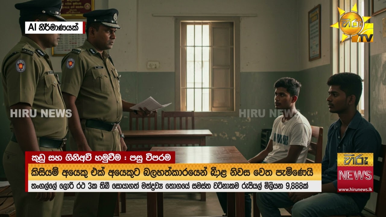 සීනිමෝදර නිවසේ මියගිය අයගේ සිරුරුවල මුහුදුවැලි හා තුවාල - Hiru News