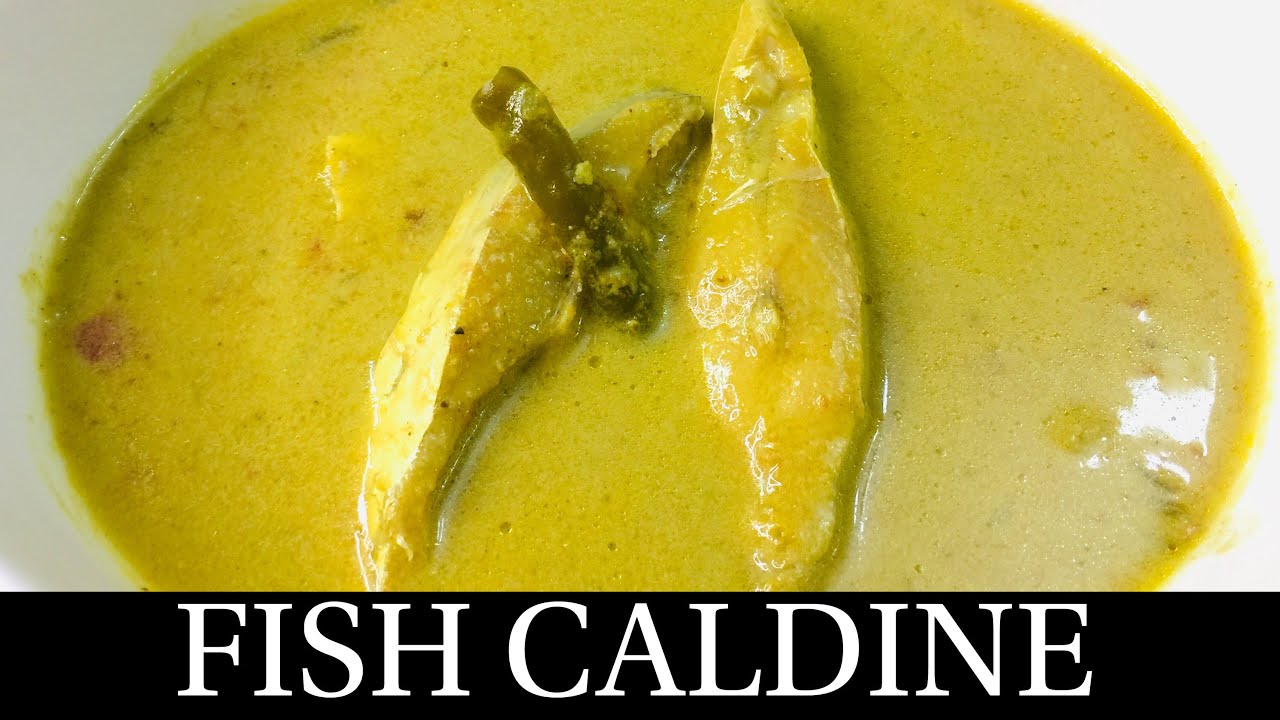 GOAN POMFRET CALDINE RECIPE | FISH CALDINHO RECIPE - BY NATASHA