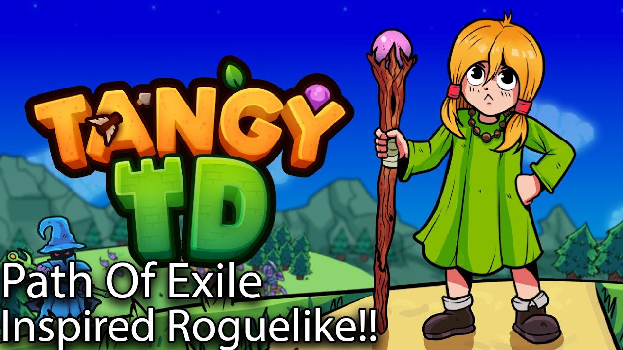 Не упустите эту потрясающую игру в жанре roguelike Tower Defense!! | Tangy TD
