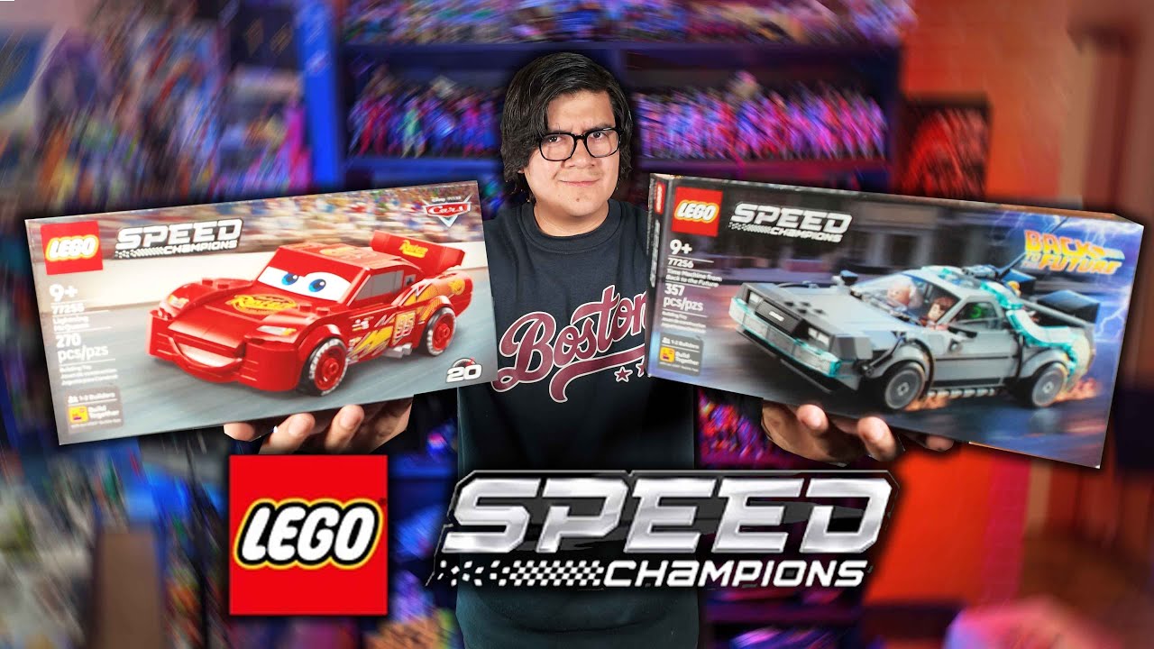 Armando el DeLorean y Rayo McQueen de LEGO Speed Champions 😱🔥 | El Tio pixel