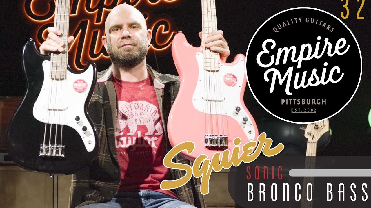 Squier Sonic Bronco Bass — EMPIRE MUSIC