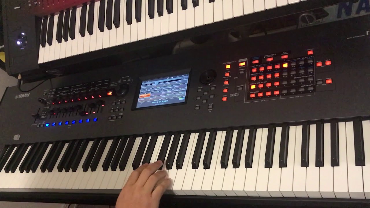 Here I Go Again Yamaha Montage Favorite Covers Set 1 Performance Demo