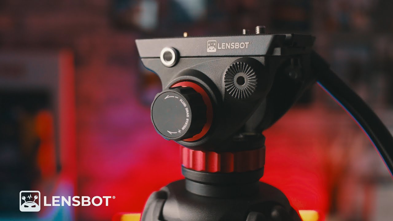 Stativ s fluidní video hlavou LENSBOT RAZOR III