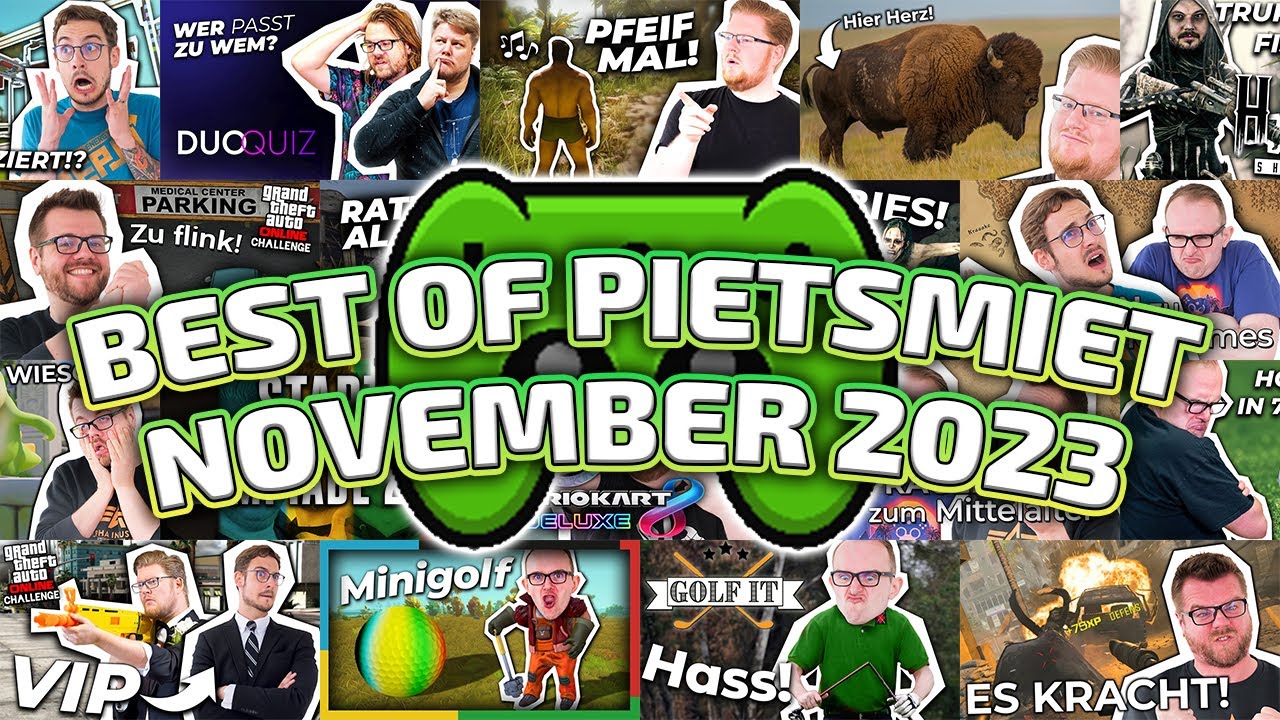 BEST OF PIETSMIET 🎮 NOVEMBER 2023