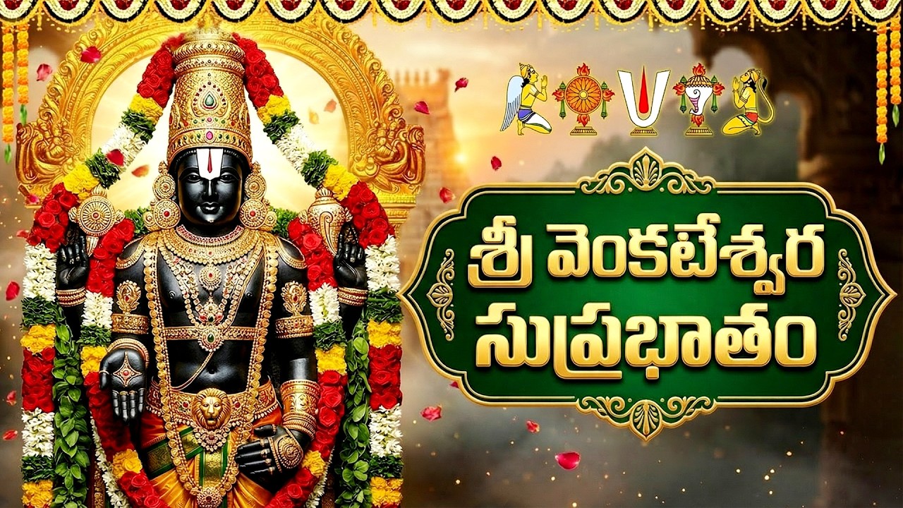 శ్రీ వెంకటేశ్వర సుప్రభాతం వింటే మనసు ప్రశాంతి పొందుతుంది! | Sri Venkateswara Swamy Suprabhatam