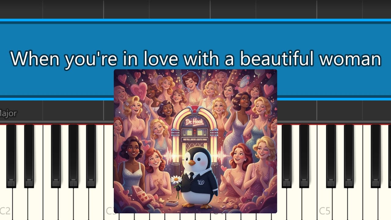 Synthesia - When you're in love with a beautiful woman; Dr. Hook