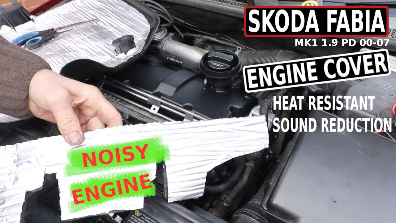 SKODA FABIA Engine Under-bonnet Sound Insulation Mk1 1.9 PD 00-07