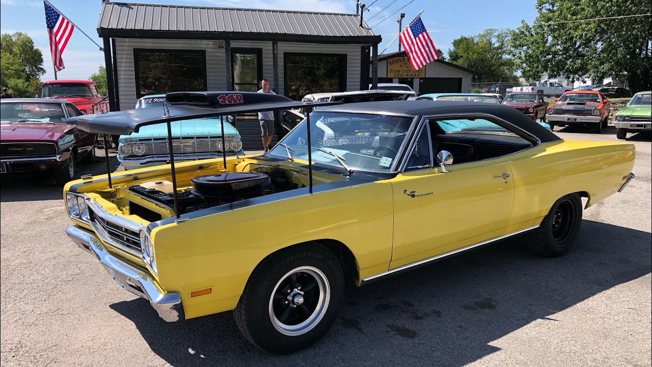 Test Drive 1969 Plymouth Roadrunner SOLD Maple Motors
