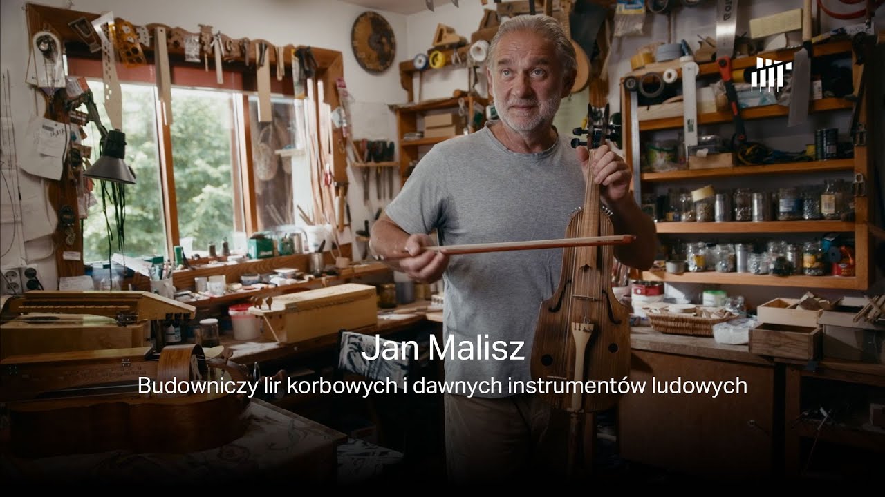 Jan Malisz z Beskidu Niskiego, budowniczy lir korbowych i innych instrumentów ludowych