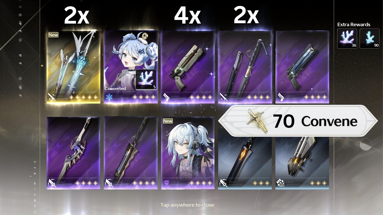 70 Pulls Everbright Polestar + Pity Counter (Wuthering Waves)