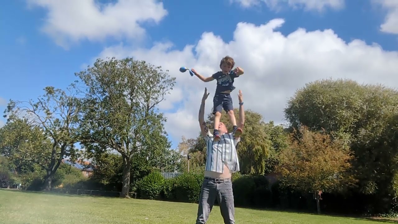 Playing/Fighting in the Park.
