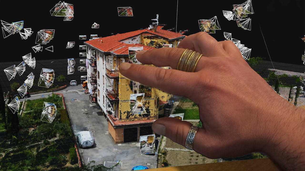 Pianificare il rilievo fotogrammetrico di un condominio con DJI Mini 2