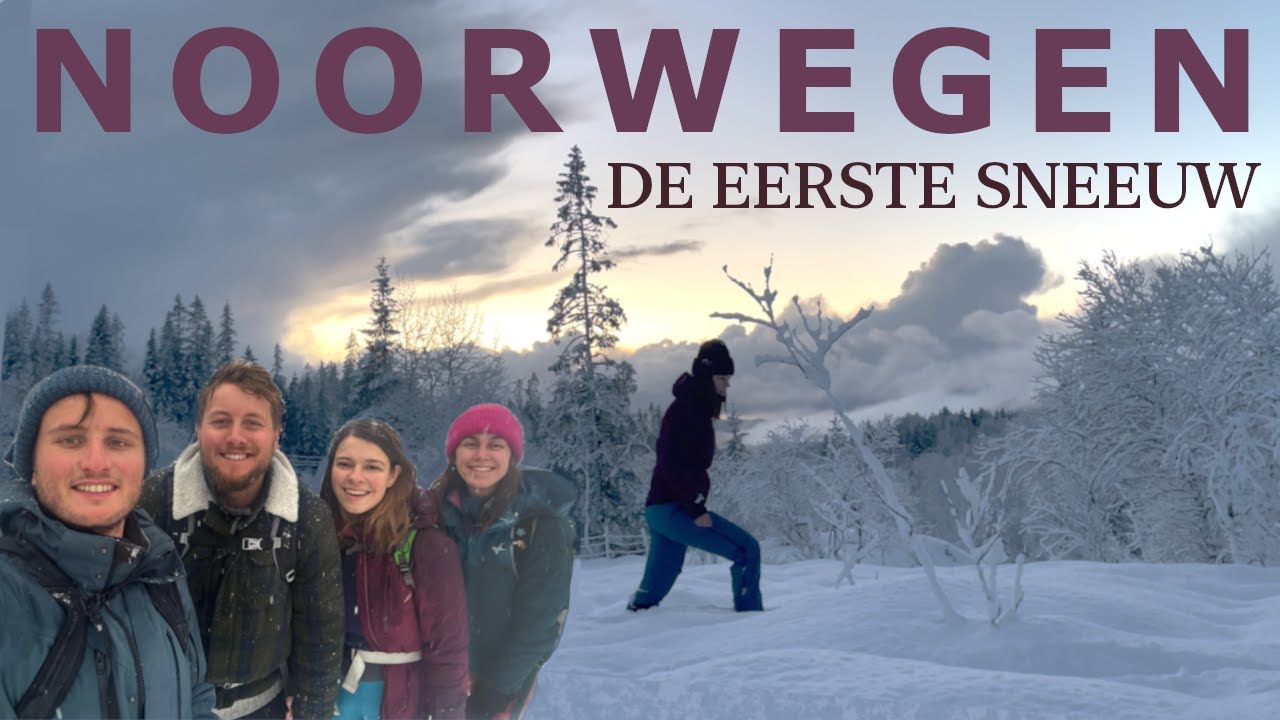 #9 De eerste sneeuw in Noorwegen: even wennen