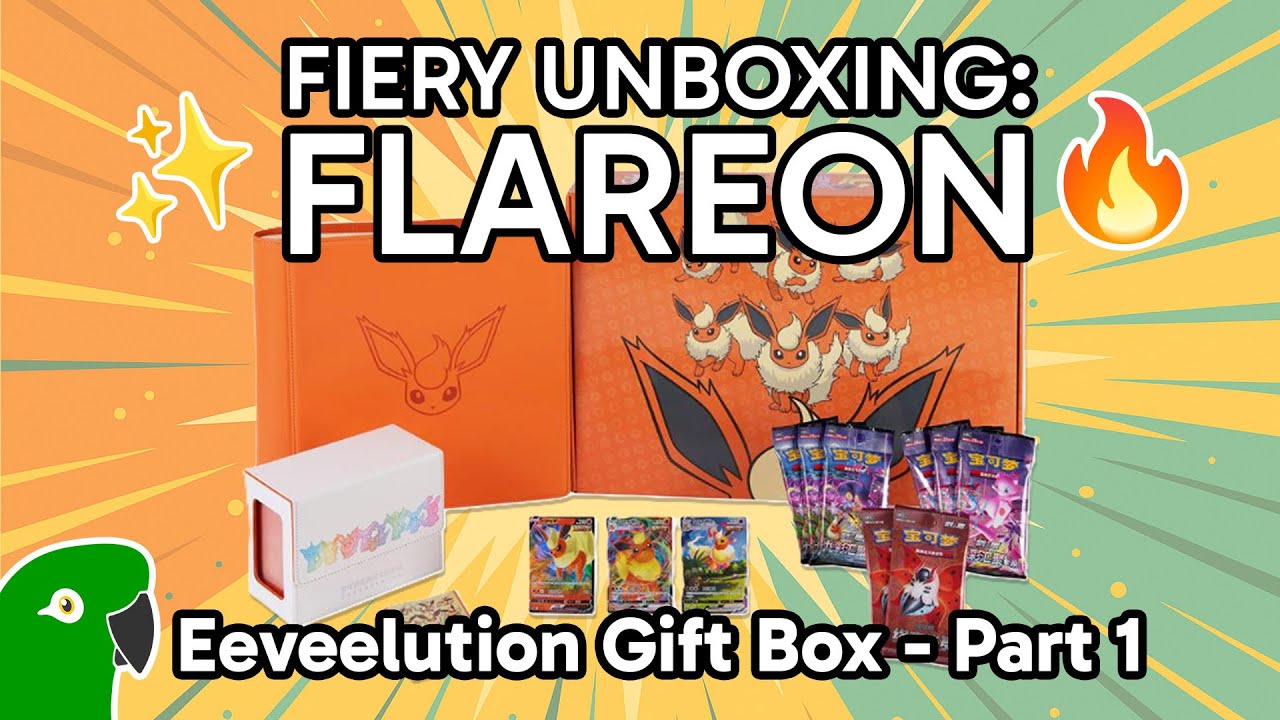 Подарочный набор Eeveelution - Часть 1 🔥 FLAREON 🔥