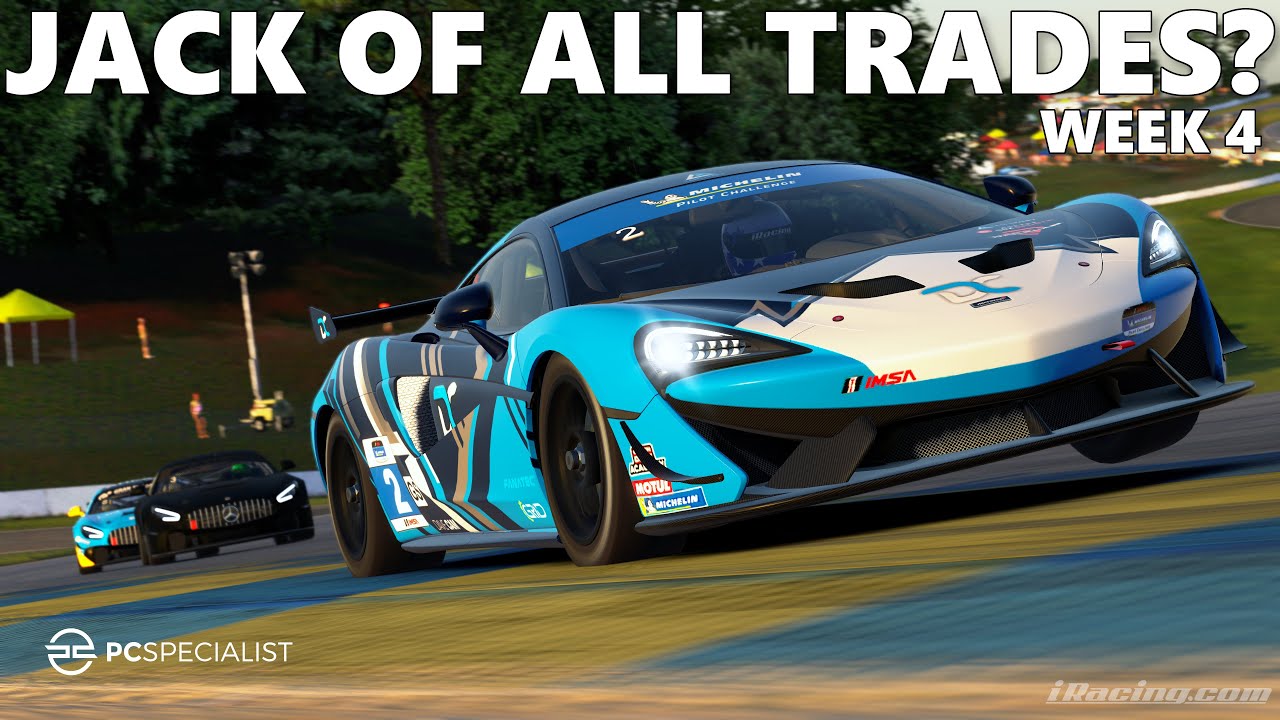 A real single screen issue! | iRacing GT4 (fixed) at Road Atlanta