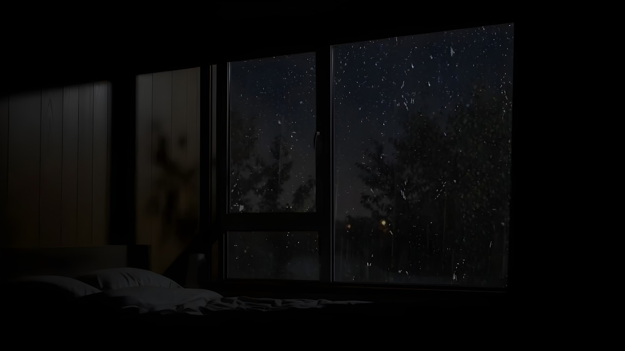 Rain Sounds on Window ⛈️ | You need a break from the world, traveler...