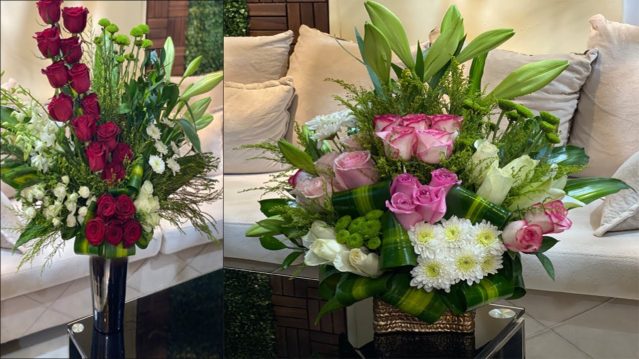 Roses Arrangement || Flower vase || Flower Arrangement || Natural Rose || Flower Roses