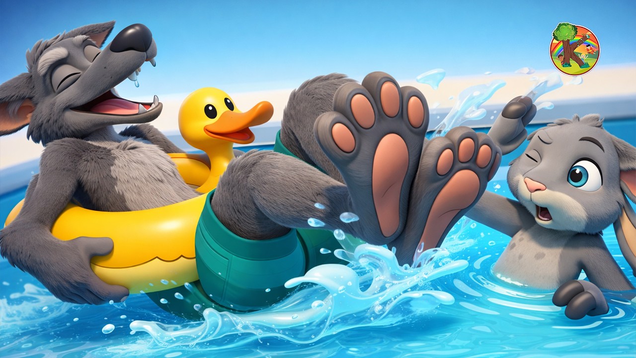 😱 El Plan Secreto Del Lobo En La Piscina… ¿La Cabrita Escapará? 🐐💦 🔴 LIVE KONDOSAN