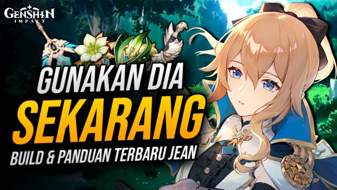 STANDAR TAPI META! Updated Build & Panduan Jean Era Fontaine | Genshin Impact Indonesia | Ditusi