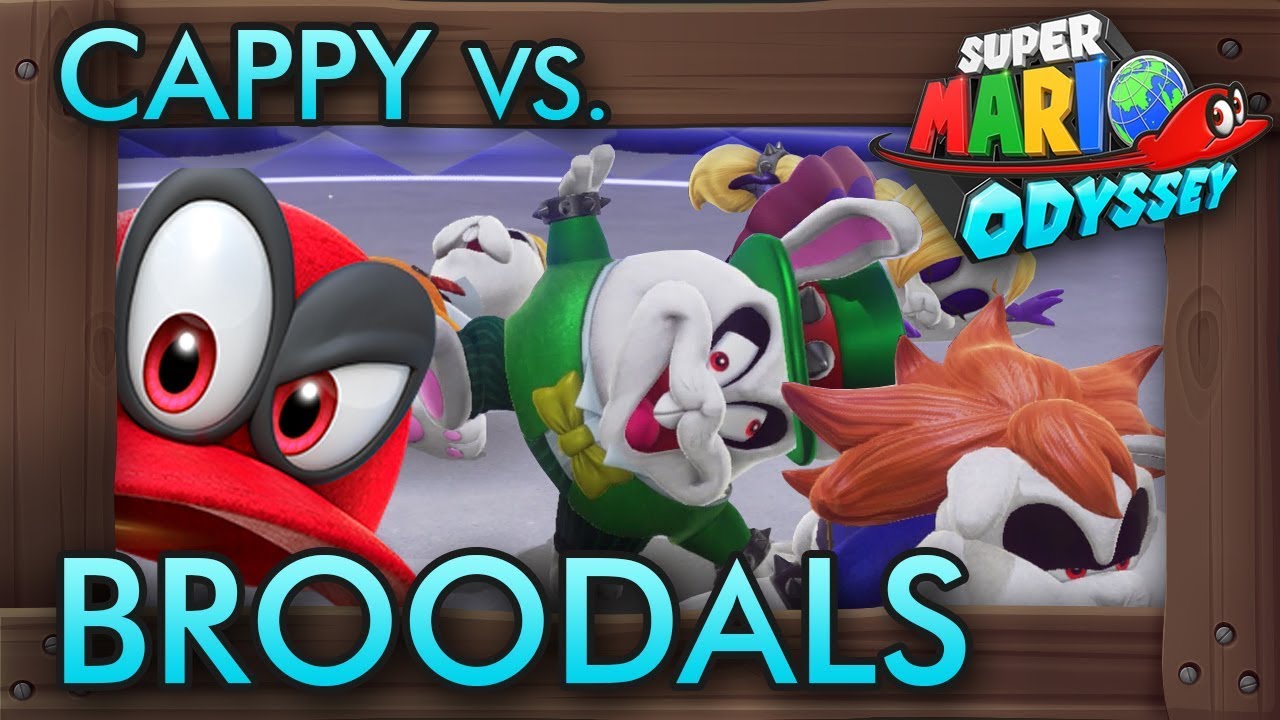 What Happens When Cappy Fights Broodals Alone in Super Mario Odyssey?