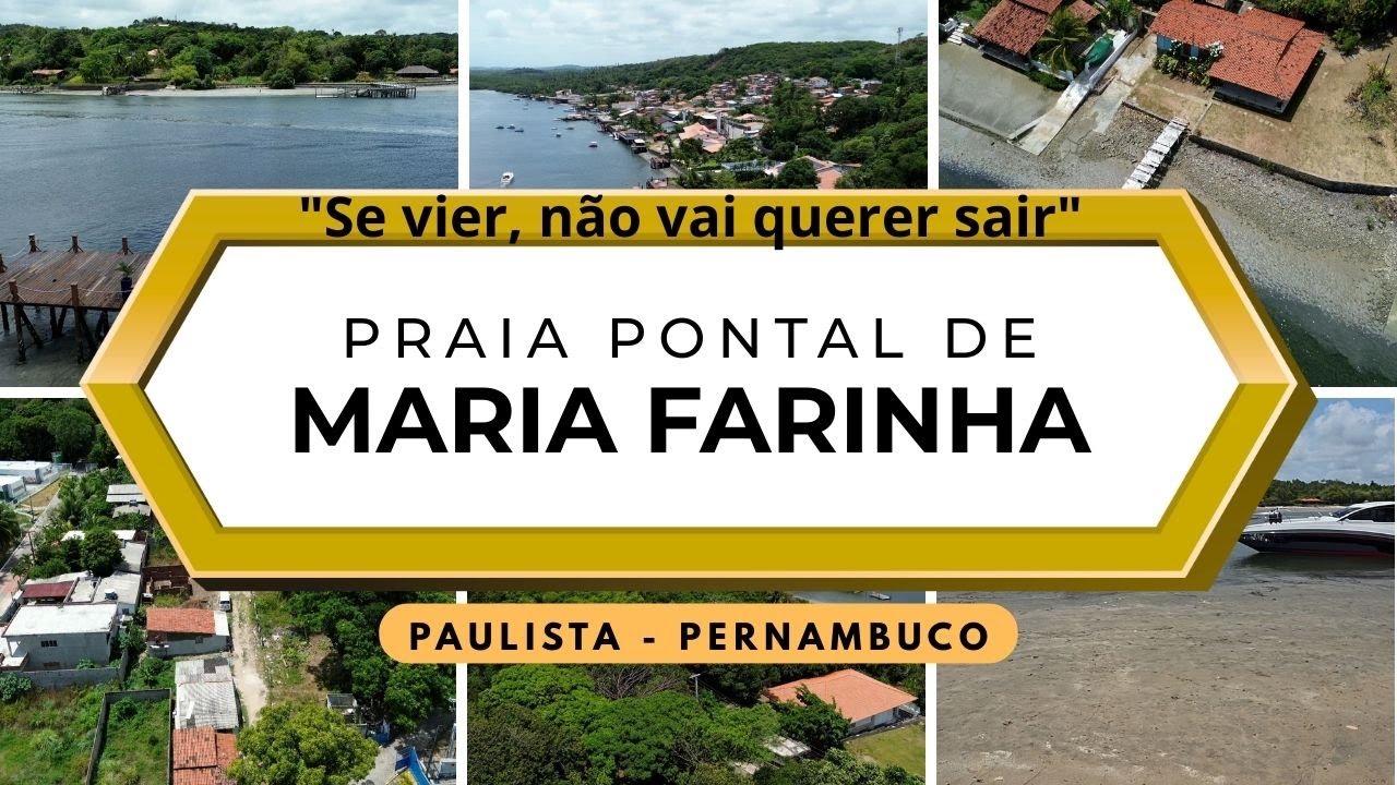 Praia Pontal de Maria Farinha, Paulista, Pernambuco