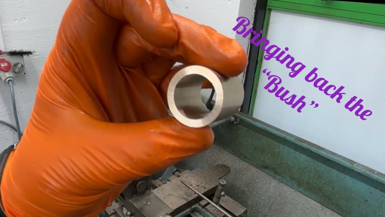 Classic Mini Restoration / Recommission-Project "Tom" Episode 3 - Radius arm Rescue, on the Lathe