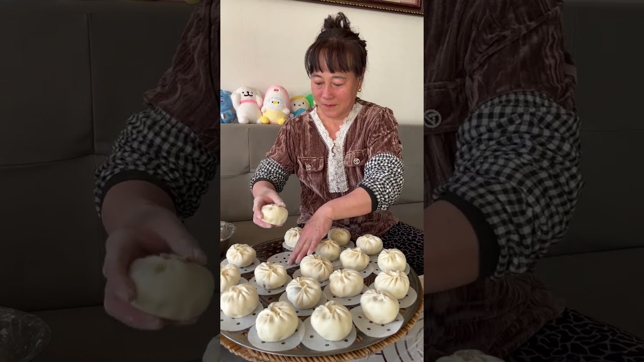 The soybean buns are extremely delicious#Record my rural life#My rural life#Doubao#Rural