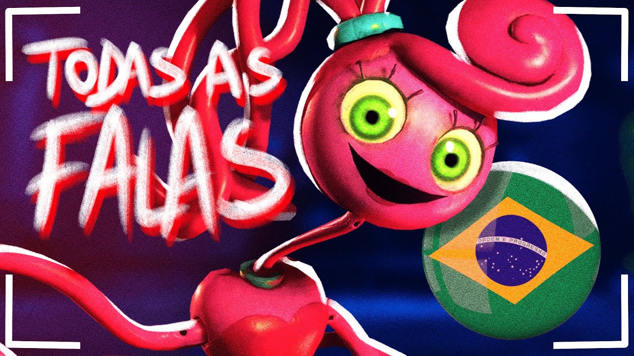 TODAS AS FALAS DA MOMMY LONG LEGS DUBLADAS!!! | Poppy Playtime 2 | JOH